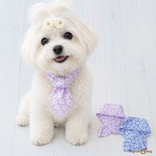 犬用クールバンダナ 保冷剤付き｜冷感生地でひんやり！かわいく熱中症対策 小型犬
