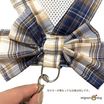 小型犬 リボンハーネス リードセット かわいい 抜けにくい 軽い｜お洋服いらずでお散歩コーデ完成