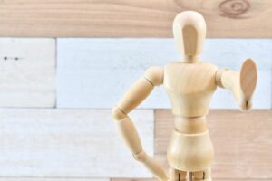 いらないことをアピールする写真