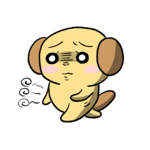 お腹の調子が悪い下痢の犬