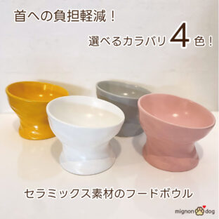 見た目と機能性を兼ね備えたフードボウル