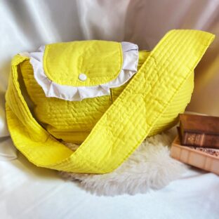 ドッグスリング yellow 斜め掛けショルダータイプ