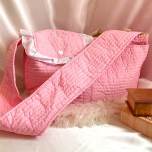 ドッグスリング PINK 斜め掛けショルダータイプ